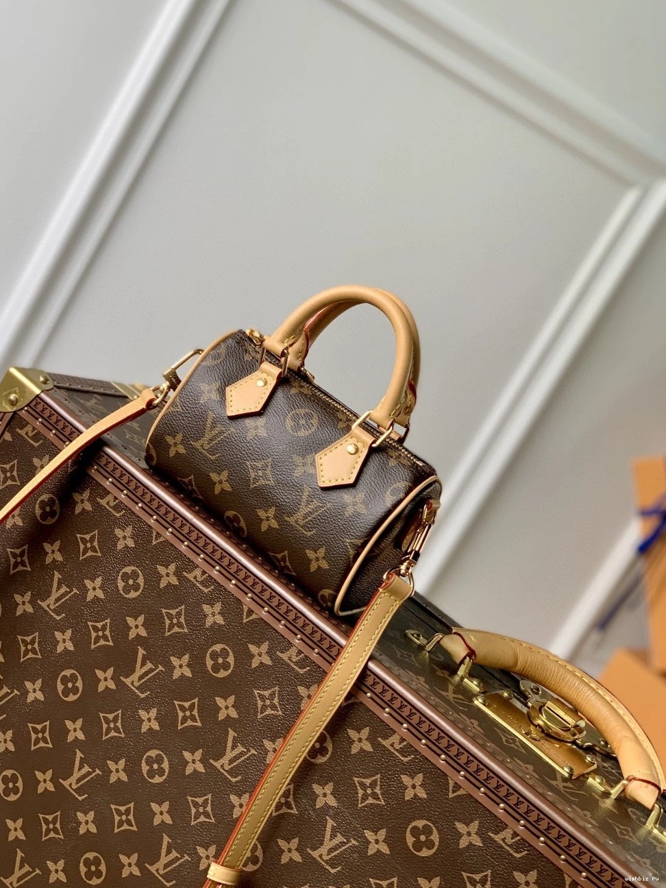WIS VUITTON NANO LOUIS SPEEDY 0906